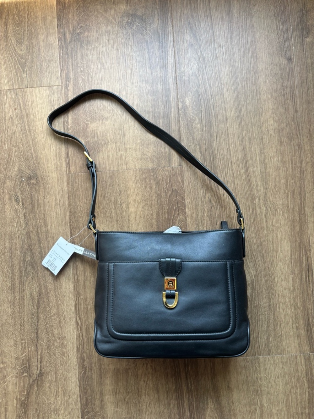 Etienne Aigner Leather Shoulder Bag